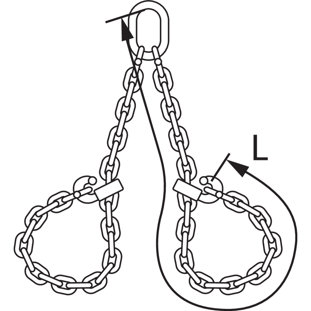 Chain sling technical information Certex Estonia